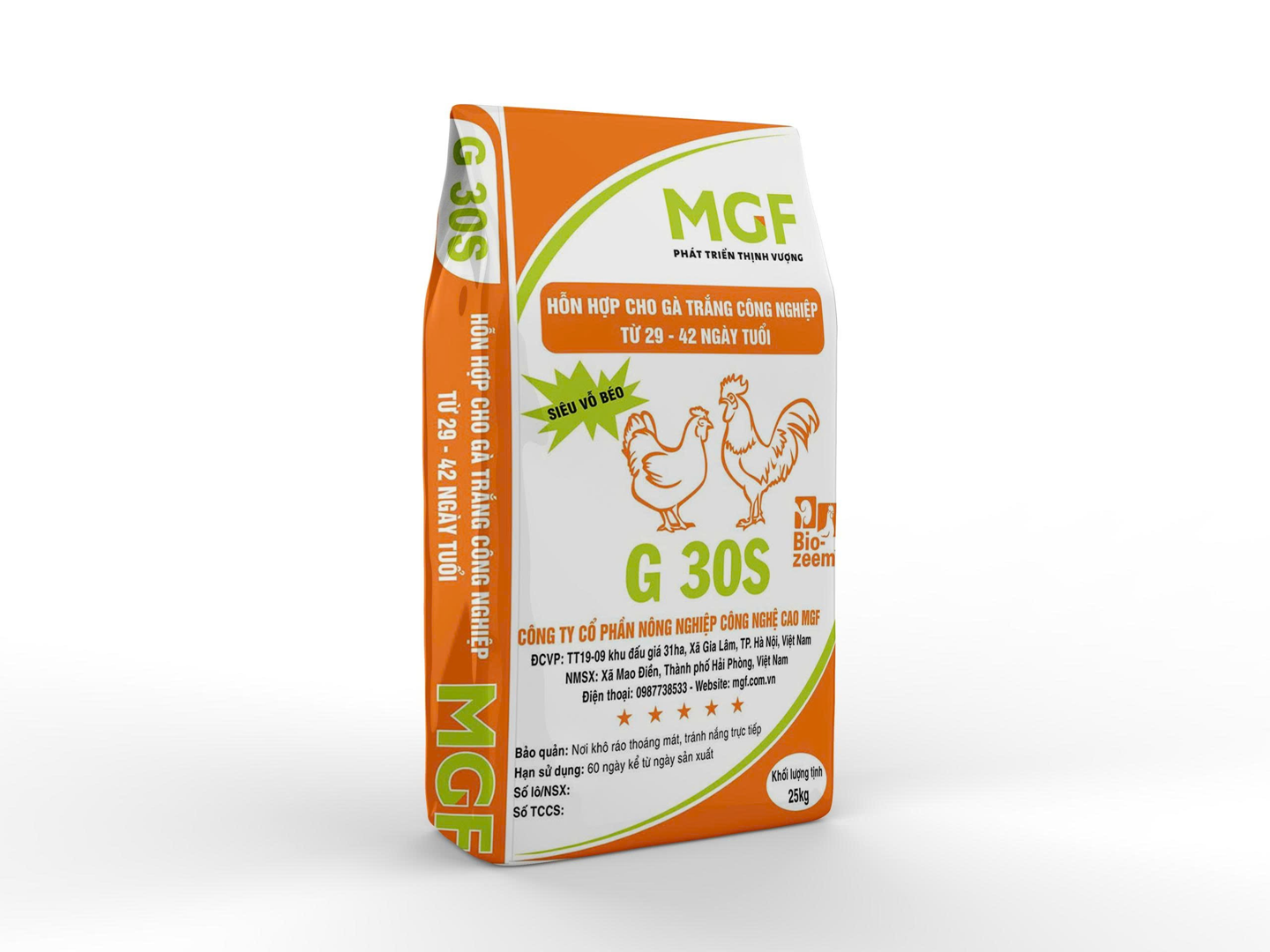 MGF D01 Super - Thức ăn vịt thịt