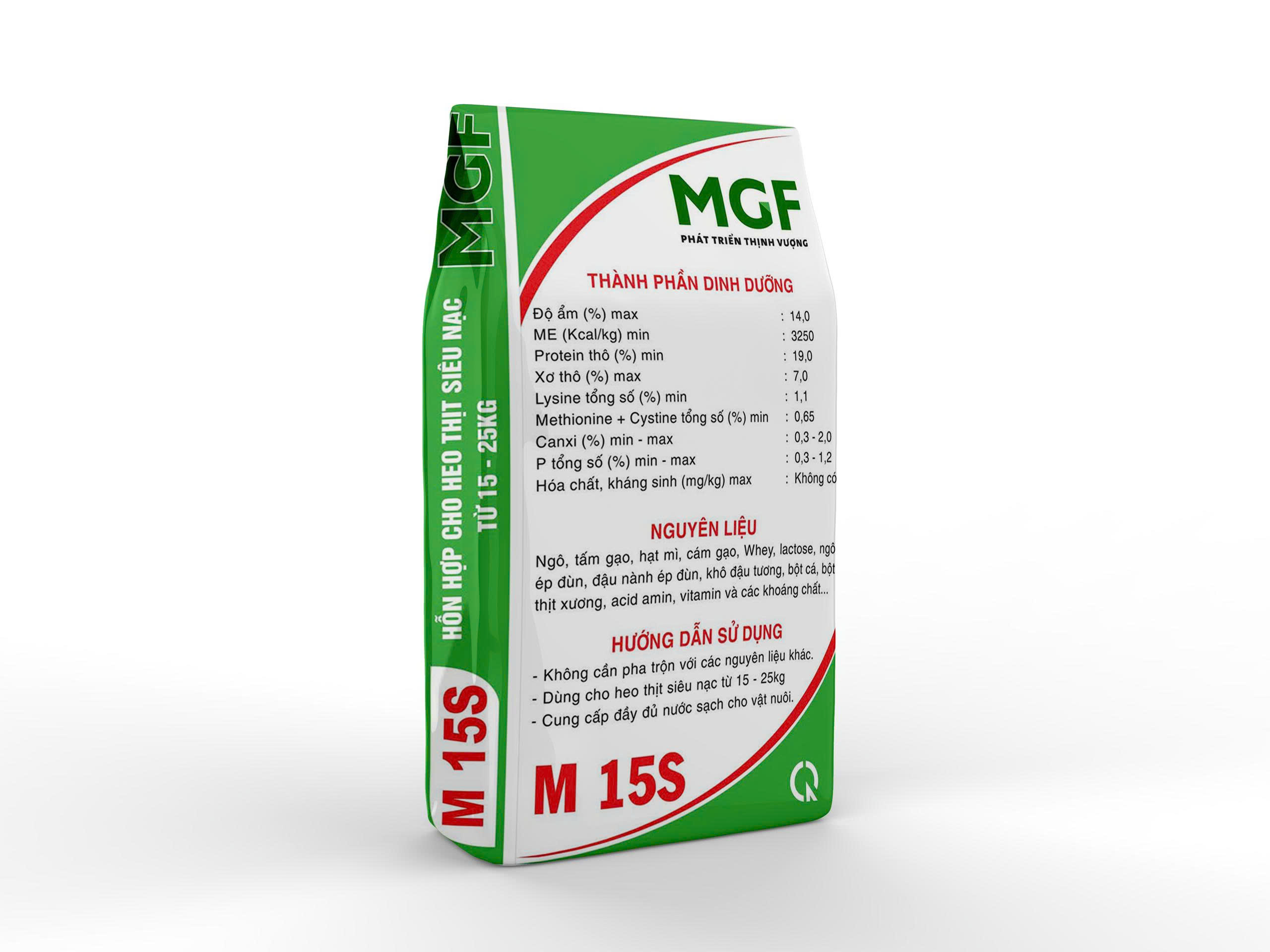 HỖN HỢP CHO HEO THỊT SIÊU NẠC TỪ 15–25 KG - Ảnh 2