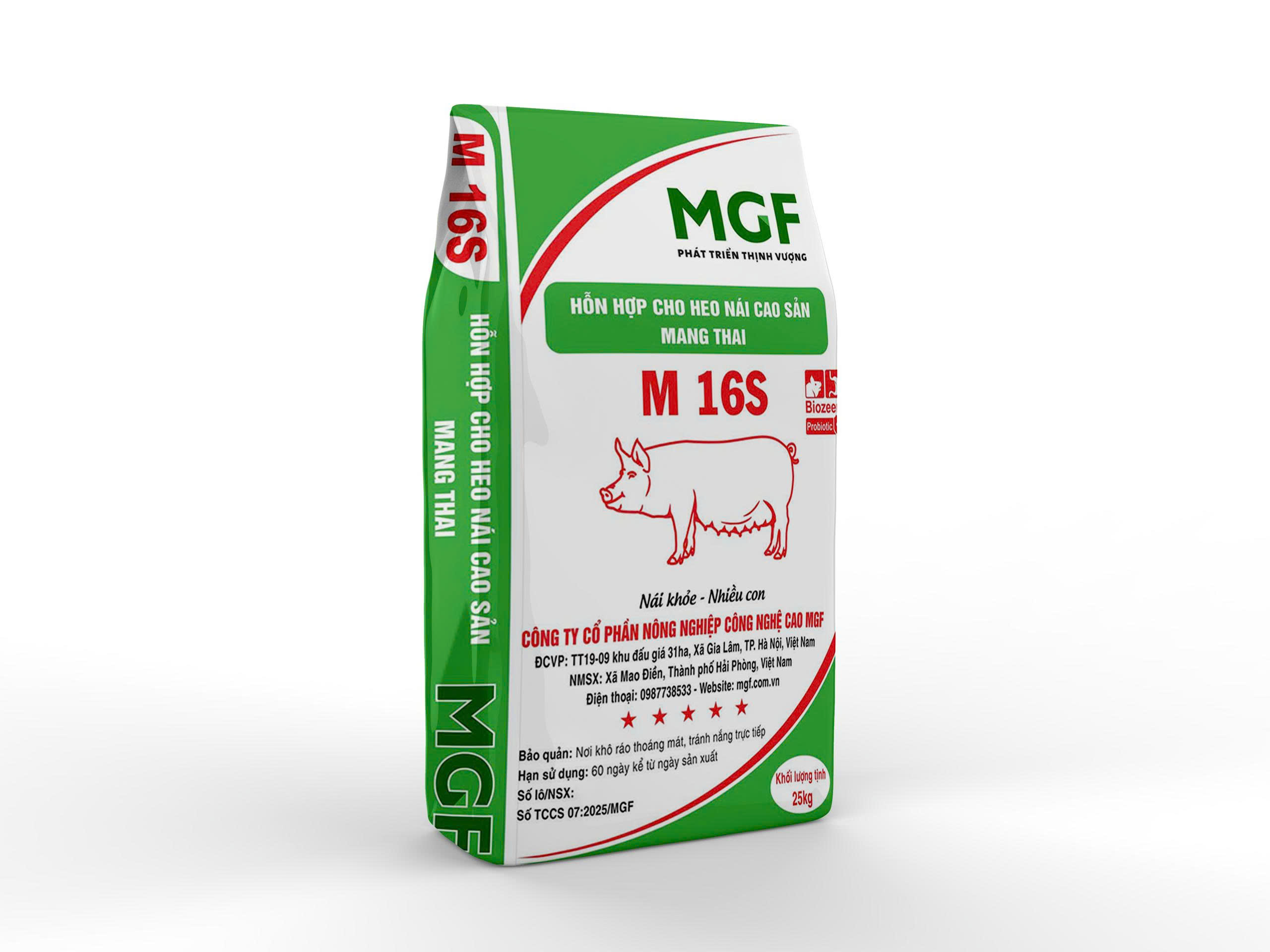 HỖN HỢP CHO HEO NÁI CAO SẢN MANG THAI