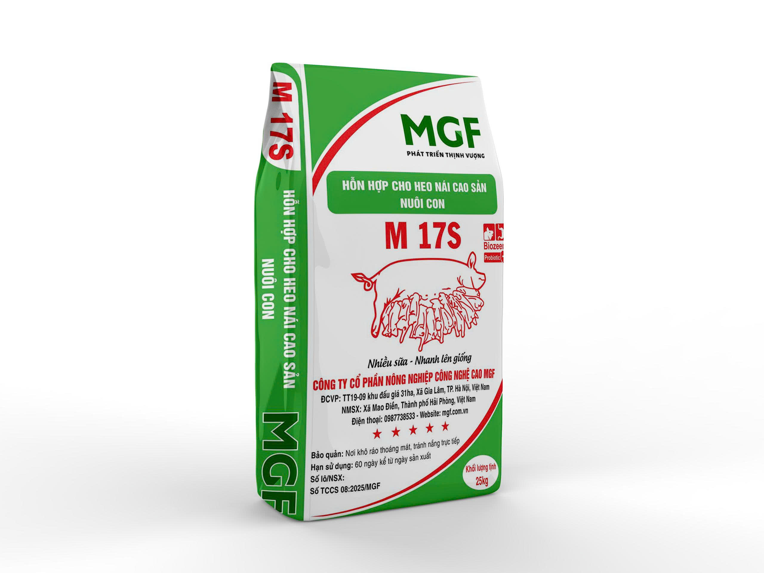 HỖN HỢP CHO HEO NÁI CAO SẢN NUÔI CON